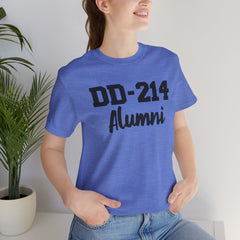 DD-214 Alumni Tee — Military Service Veteran Tribute T-Shirt