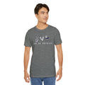 Peace Love Back The Blue in Alabama, Graphic Unisex Short Sleeve Tee