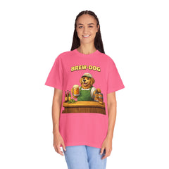 Golden Retriever Brewer Beer T-Shirt — Cute Brew-Dog Graphic Tee