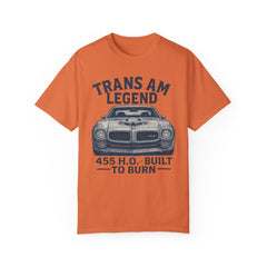 Retro Pontiac 1971 Trans Am High Output -455 Unisex Comfort Colors Garment Dyed T-Shirt