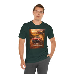Find Your Red Barchetta Vintage Car T-Shirt