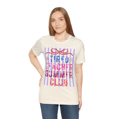 Tired Teacher Summer Club Tee