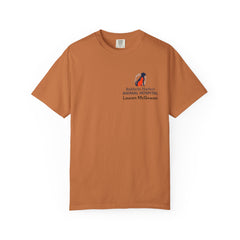 Lauren McGowan Front Logo Back Graphic Baldwin Harbor Animal Hospital "Who Let the Dogs Out?" Tee