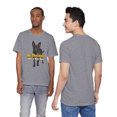 My Therapist Has A Wet Nose Personalized with your dog(s) image T-Shirt