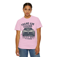 Retro Pontiac 1971 Trans Am High Output -455 Unisex Comfort Colors Garment Dyed T-Shirt