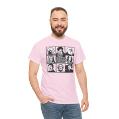 The Brainy Bunch Tee — Vintage Scientist Portraits Graphic T-Shirt