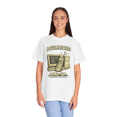 I Survived Dial-Up Vintage Tech T-Shirt