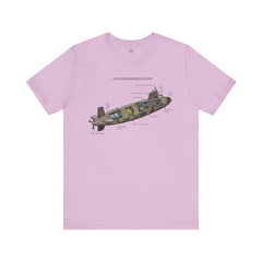 How Submarines Work Unisex Tee - Educational Graphic Shirt for Maritime Enthusiasts