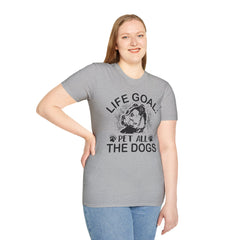 Dog Lover Life Goal Pet ALL The Dogs T-Shirt