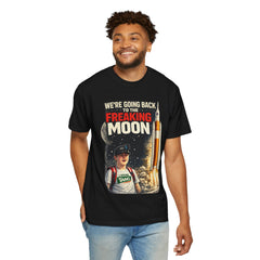 We're Going Back to the Freaking Moon T-Shirt — Artemis II Rocket NASA Moon Mission Tee