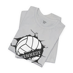 Personalized Name Volley Ball Unisex Tee Shirt