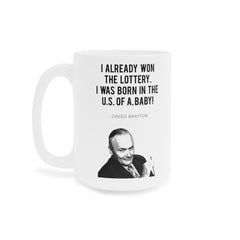 Creed Bratton Quote Ceramic Mug 11oz 15oz 20oz - The Office TV Series Fan Gift