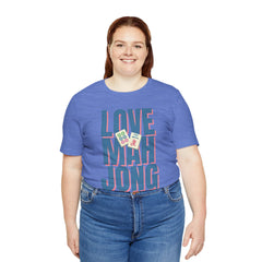 Love Mahjong Graphic Unisex Tee