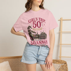 Savannah Girls' Trip 50th Birthday T-Shirt