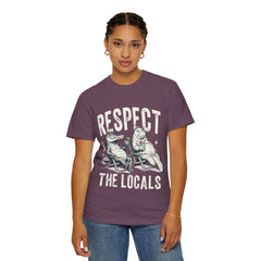 Alligator and Manatee Respect the Locals T-Shirt — Vintage Beach Vibes Graphic Tee