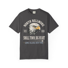 Your Home Town Personalized Eagle T‑Shirt — "Small Town, Big Heart"