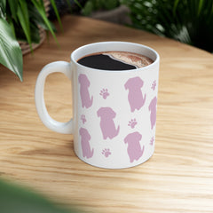 Golden Retriever Ceramic Mug, (11oz, 15oz)