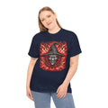 Flaming Fire Witch - Graphic Unisex Heavy Cotton Tee