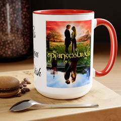 Westley and Buttercup - AS YOU WISH, 15 oz. mug