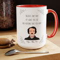 Edgar Allan Poe Quote Mug,Famous Author Mug,inspirational mug,gift for him,gift for her,history buff,teacher mug,readers gift,famous quote