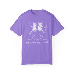 Frog Dancing Its Real, Retro Graphic Shirt, 90s Frog Tee, Nature Shirt, Dancing Frog Tee, Frog Lovers, Vintage Style Relaxed Fit T-shirt