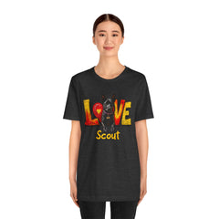 Personalized Love Your Dog T-Shirt — Designed with your dogs name and picture Graphic Tee