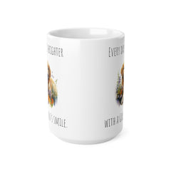 Golden retriever mug, dog lover gift, life is golden mug, ceramic dog mug, gift for her, gift for him, dog dad, dog mom, animal lover mug