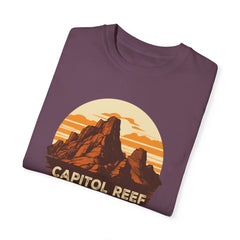 Capitol Reef National Park Graphic, Comfort Colors Soft Relaxed Fit Unisex Garment-Dyed T-shirt