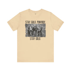 The Outsiders Shirt, Front and Back Images, Greasers Characters Shirt, Unisex Jersey Short Sleeve Tee