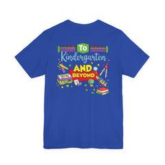 Personalized Name Kindergarten Teacher T-Shirt —  Kindergarten and Beyond Graphic Tee