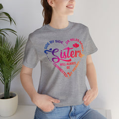 Will Always Be Connected Sisters Unisex Jersey Short Sleeve Tee