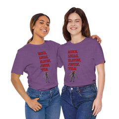 Unisex Jersey Tee - Retro Demogorgon Monster Design for Fans of Adventure & Fantasy