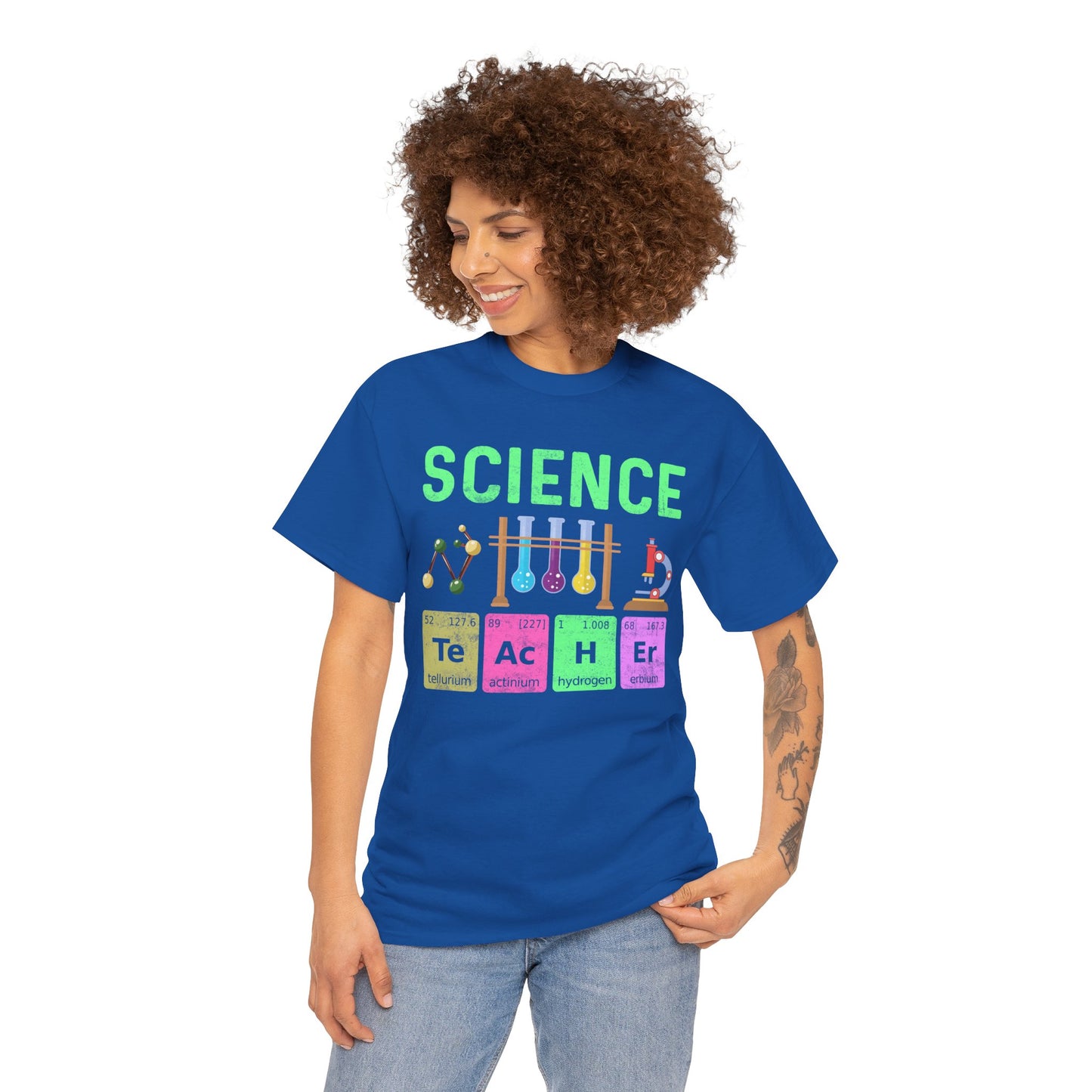 Science Teacher Funny Lab Graphic - Unisex Heavy Cotton Tee