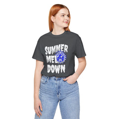 Summer Meltdown Graphic Tee — "Summer Melt Down" Sun Design