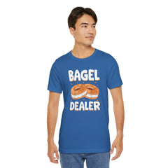 Funny Bagel Dealer Tee - Graphic Shirt