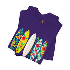 Surfboard Meeting Unisex Tee - Fun Beach Vibe for Summer Gatherings