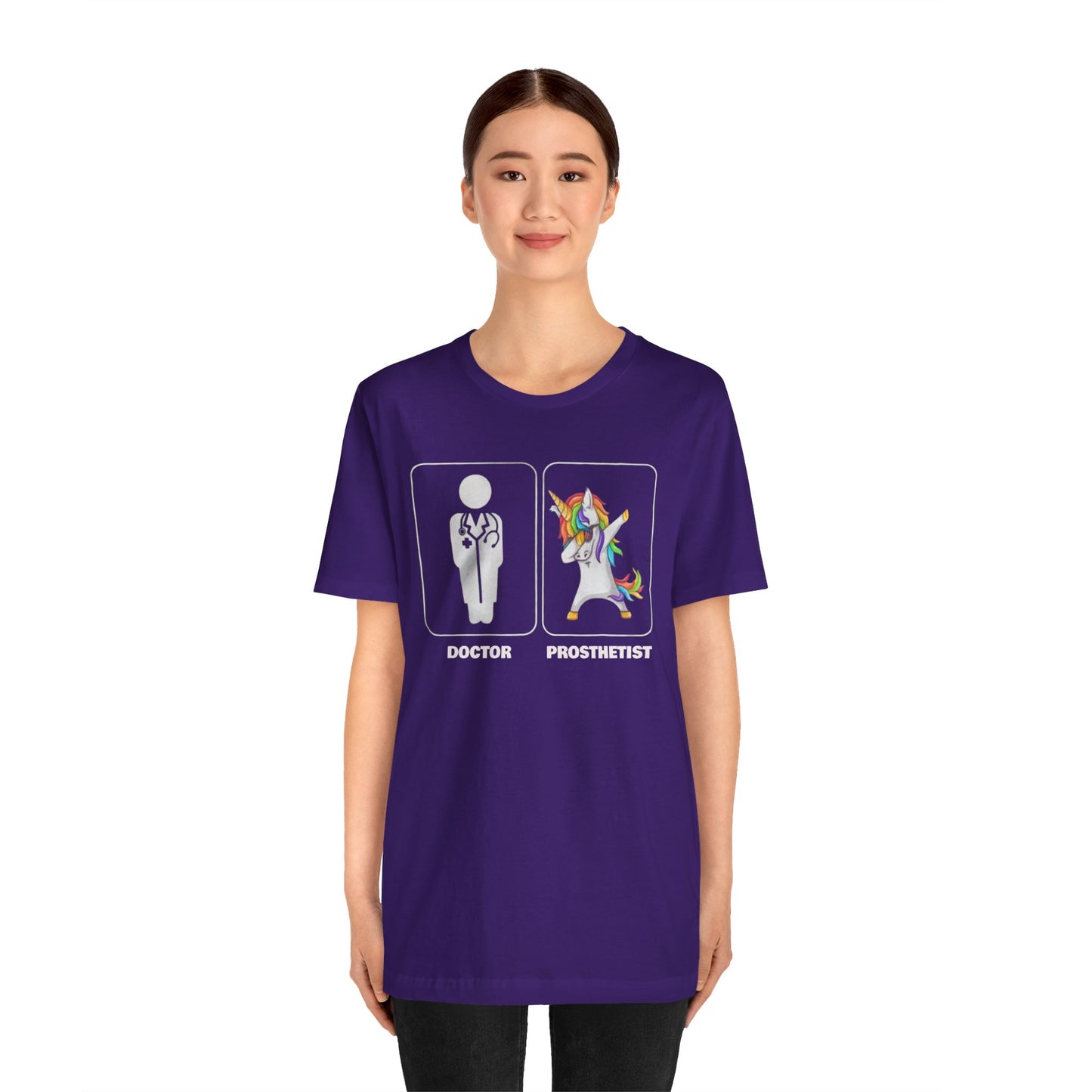 Funny Doctor vs  Prosthetist Unicorn - Graphic Unisex T Shirt