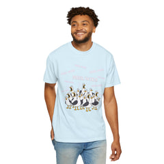 Funny K-6 Seagulls Personalized Teachers Name Garment-Dyed T-shirt