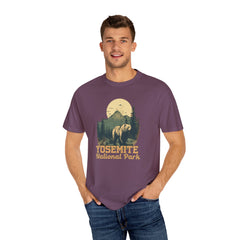 Yosemite National Park Graphic, Comfort Colors Soft Relaxed Fit Unisex Garment-Dyed T-shirt