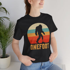 Retro Sunset Bigfoot Tee - Amputee Awareness T-Shirt