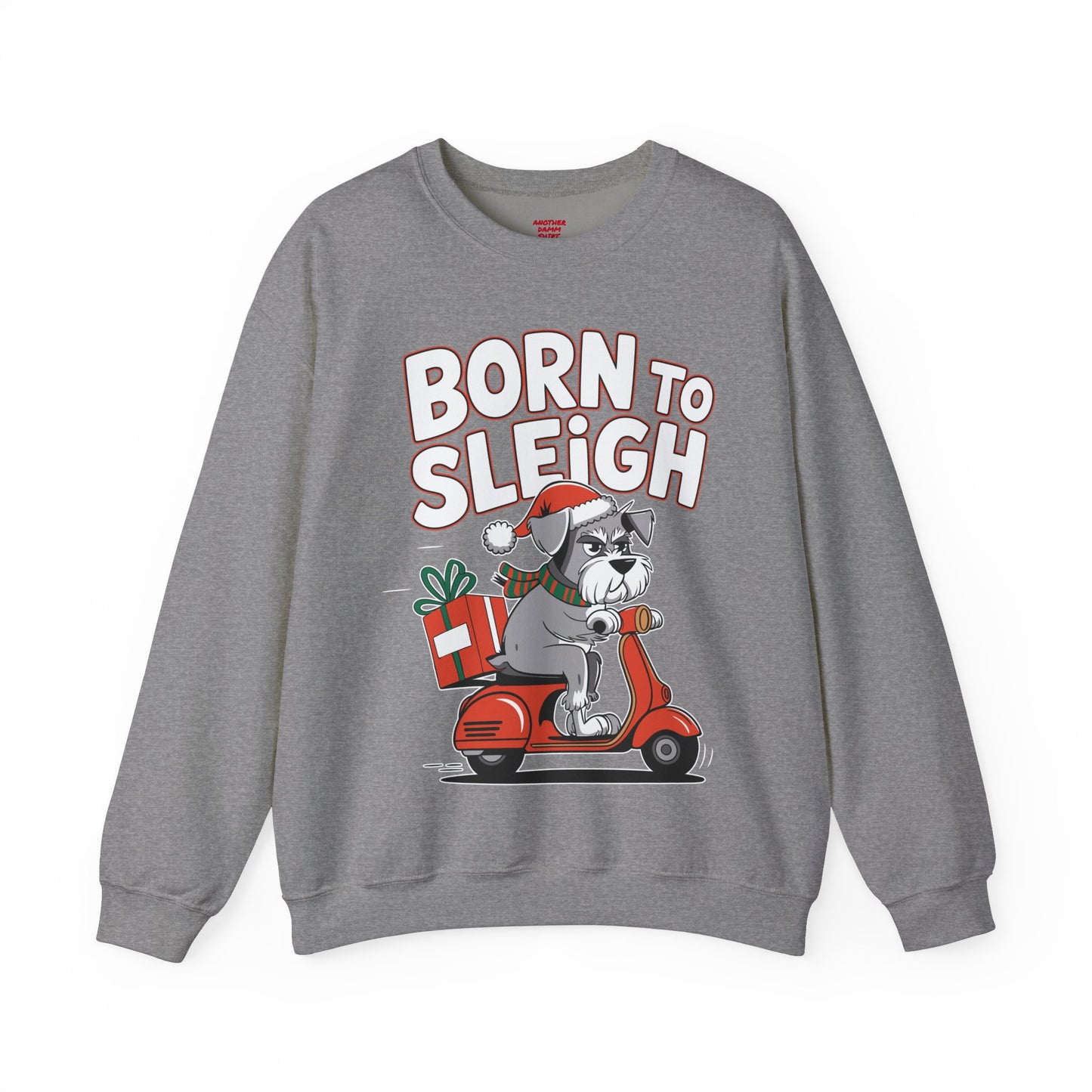 Born To Sleigh - Unisex Heavy Blend™ Crewneck Sweatshirt