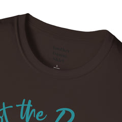 Its Not The Destination Its The Journey Retro Sunset Unisex Softstyle T-Shirt  A unique motivational expression of setting goals
