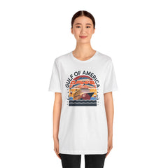 Gulf of USA Courtesy of 47 Graphic Unisex Jersey Tee