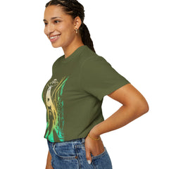 Raccoon UFO Funny Comfort Colors Graphic T-Shirt