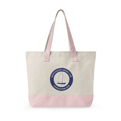 Hempstead Bay Sailing Club Commencement 2026 Canvas Tote Bag — Nautical Sailboat Club Zippered Tote