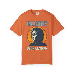 John Lennon Imagine T-Shirt, Vintage Graphic Tee, Music Lover Gift, Unisex Casual Wear, Retro Art Shirt
