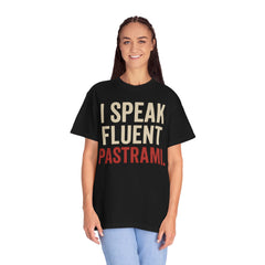 Fluent Pastrami Unisex T-Shirt - Fun Foodie Tee
