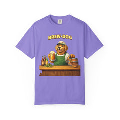Golden Retriever Brewer Beer T-Shirt — Cute Brew-Dog Graphic Tee