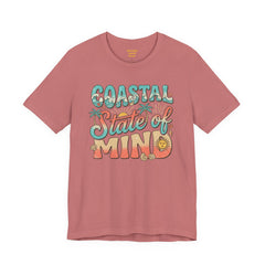 Coastal State of Mind Tee — Retro Beach Graphic T-Shirt