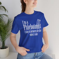 Phlebotomist Humor Tee, Funny Medical Shirt, Nurse Gift, Blood Tech Wear, Cute Phlebotomy Humor, Healthcare Apparel